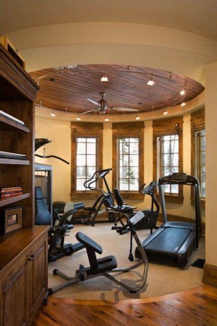 Awesome Ideas For Your Home Gym Its Time For Workout Home Gym Design Rustic Home Design