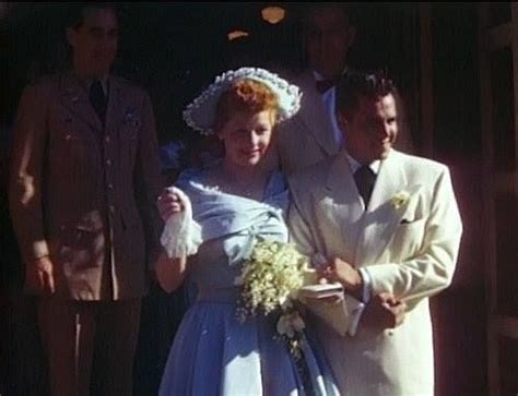 Lucy And Desi Get Married I Love Lucy I Love Lucy Show Lucille Ball Desi Arnaz