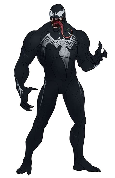 Venom Comics Style Full Redesign In 2022 Marvel And Dc Characters