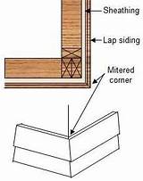 Pictures of Bevel Siding Corners