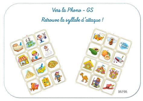 Ma Petite Maternelle Maternelle Syllabes Syllabes Affiche Maternelle