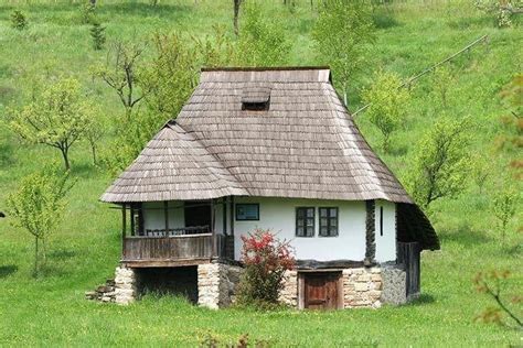 Oltenia Romania Traditional Houses Romanian People Culture Rural