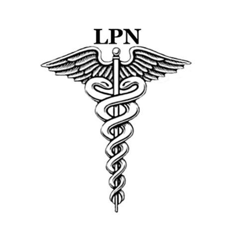 Lpn These Items Depicting The Medical Emblem Make Great Ts For The