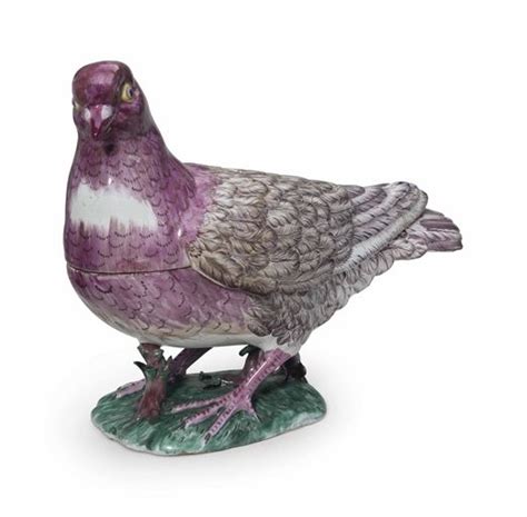 The Collection Of Richard Mellon Scaife A Strasbourg Faience Pigeon