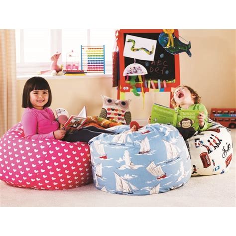 Opt for bean bag furniture. Brilliant Beanbags for Cool Kids | Cuckooland