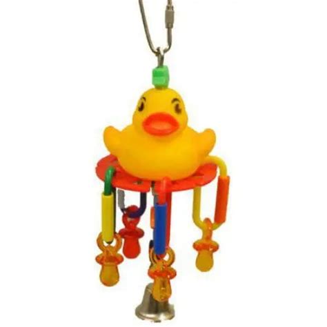 Ae Cage Company Happy Beaks Lucky Rubber Ducky Bird Toy Talis Us