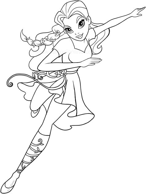 Free printable dc superhero coloring pages for kids! Dc Superhero Girls Coloring Pages at GetColorings.com ...
