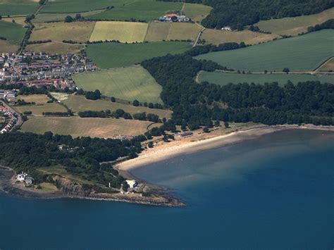 Silversands Bay From The Air © Thomas Nugent Geograph Britain And