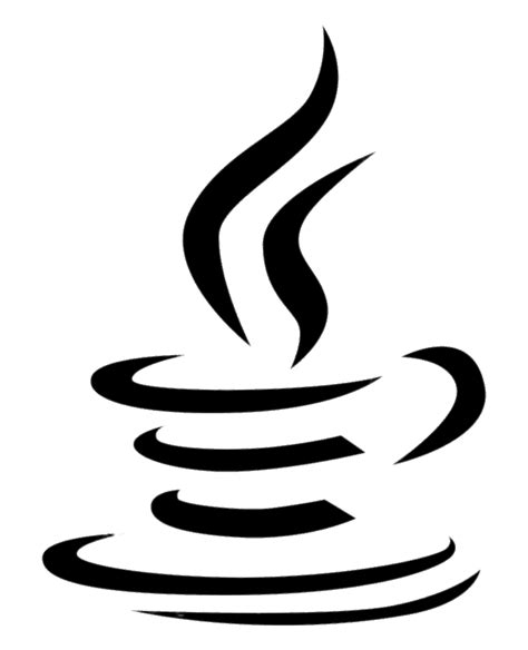 Java Schwarzes Logo Transparente PNG StickPNG