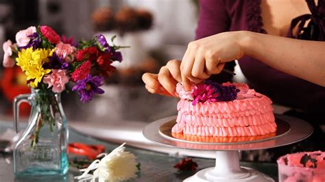 Save money by sending flowers directly with a local florist. How to Decorate Cake with Fresh Flowers | Cake Decorating ...