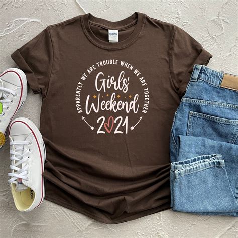 Girls Weekend T Shirt Road Trip Shirts For Women Travel Etsy