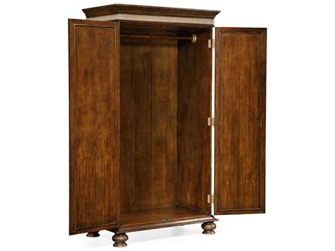 Jonathan Charles Buckingham Medium Antique Mahogany Wardrobe Armoire