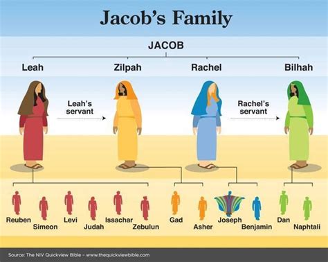 Como Se Llaman Los Hijos De Jacob En La Biblia