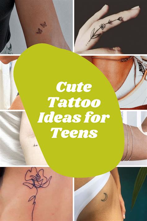 53 Cute Tattoo Ideas For Teens Momma Teen