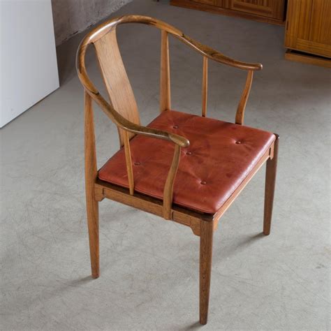 Vintage hans wegner carl hansen denmark wishbone dining chair black. Hans J. Wegner Chinese Chair of Rosewood for Fritz Hansen ...