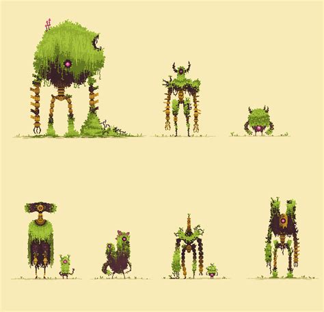 Pixel Art Game Characters With Grid Pixel Game Games Pixel Art Grid