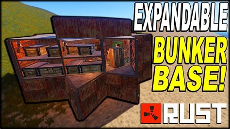 Expandable Bunker Base Soloduotrio Rust Base Design 2019 Full