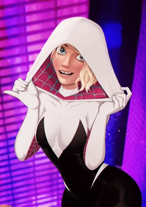 Gwen Stacey Spider Man Into The Spider Verse Know Your Meme
