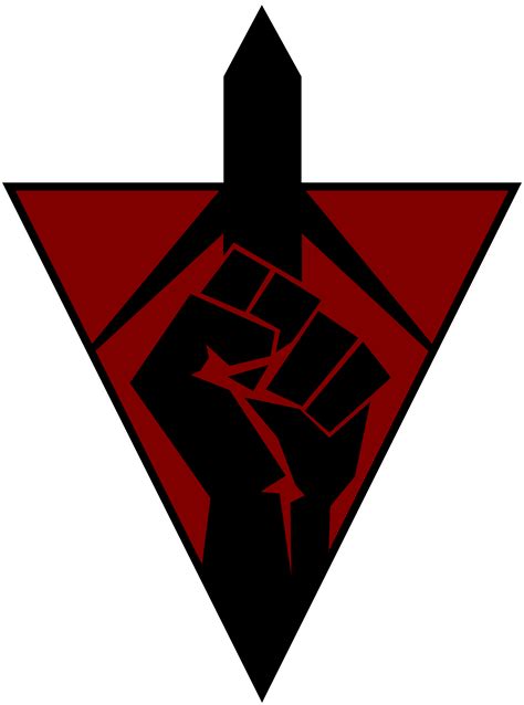 Ironfist Terran Republic Fist Logo Vector Graphic By Tjourney On Deviantart