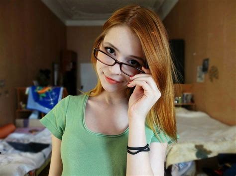 Lina Merkalina Oh My Glasses Girls With Glasses Redheads