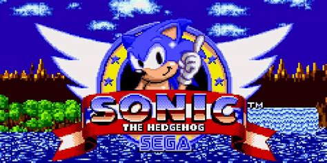 Sonic 1 Title Screen Background