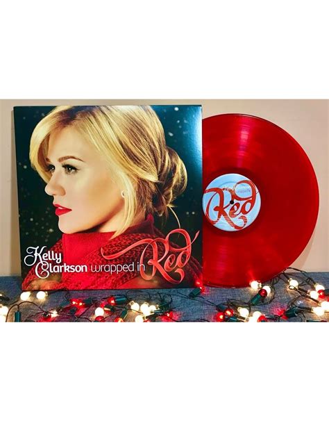 Kelly Clarkson Wrapped In Red Red Vinyl Pop Music