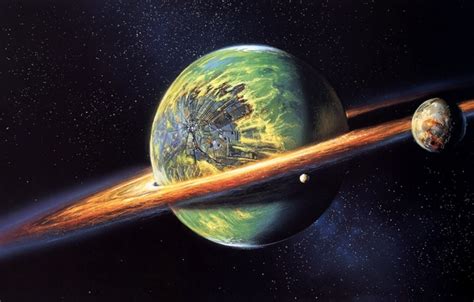 Wallpaper Green Planet Sci Fi Images For Desktop Section космос