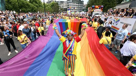 Pride Parade Returns In London On 50th Anniversary Video