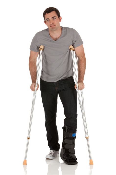 A How To Guide On The Proper Way To Use Crutches Orthopaedic