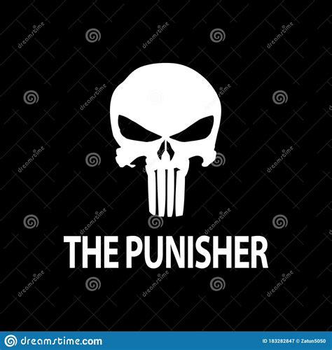 The Punisher Logo Editorial Photo 204759429