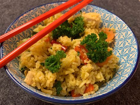 Gebratener Reis mit Hackfleisch und Gemüse Papas Rezepte