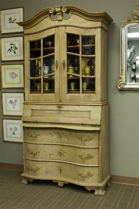 Maybe you would like to learn more about one of these? Dutch Bleached Oak Cupboard with Scrolled Top For Sale at ...