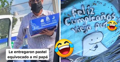 Abuelito Recibe Pastel Equivocado Y Casi Insulta A Festejada