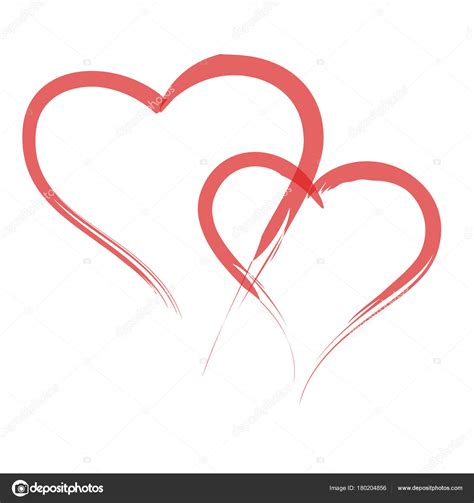Heart Shape Design For Love Symbols Stock Vector By ©microphoto1981