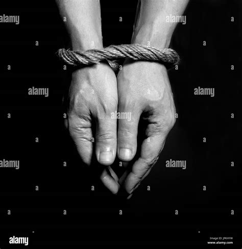 Rope Handcuffs Hi Res Stock Photography And Images Alamy