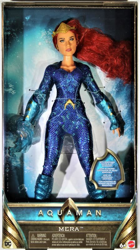 Aquaman Mera Doll By Mattel In Stock Now Ebay