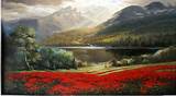 Photos of Oil Painting Landscape