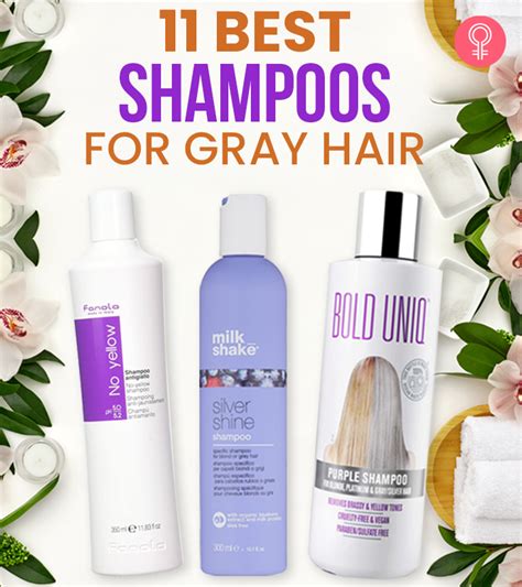11 best shampoos for gray hair that make it look healthy and shiny