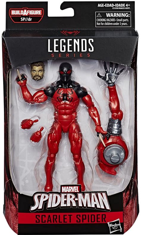 Marvel Spider Man Marvel Legends Infinite Spdr Suit Series Scarlet