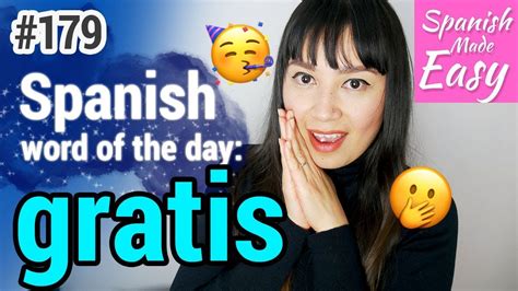 Learn Spanish Gratis Spanish Word Of The Day 179 Spanish Lessons