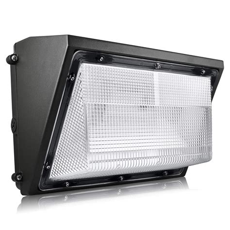 Luxrite 80w Led Wall Pack With Photocell Dusk To Dawn Sensor 9450