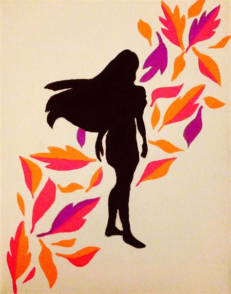 Pocahontas Leaves Drawing