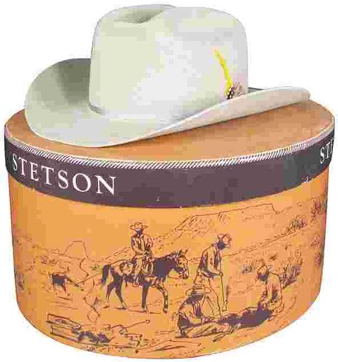 Stetson Cowboy Hat And Box