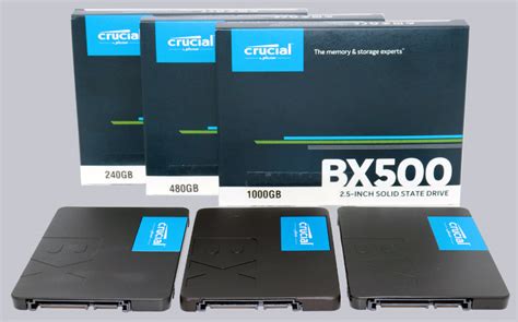 Crucial Bx500 240gb 480gb And 1tb Ssd Review Result And General Impression