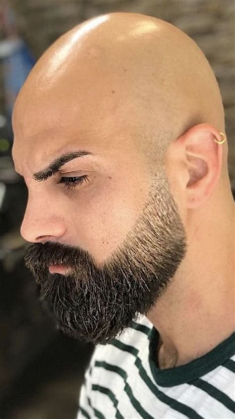 Let's see how it makes the point really different. Awesome Beards image by Chad Perkins | Bald head with ...