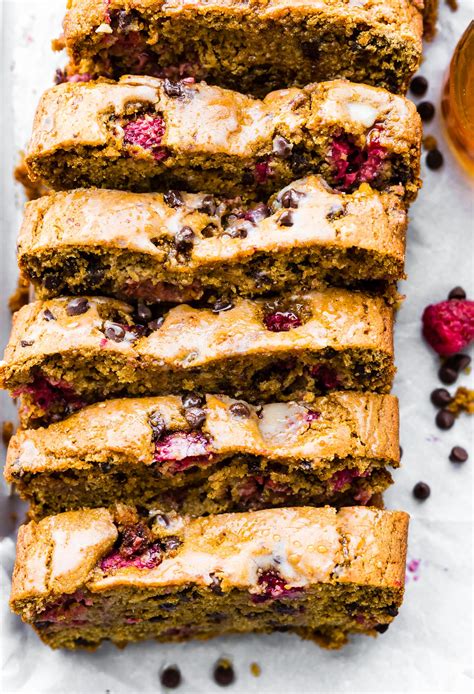 It's not dry or crumbly, hard or spongy or overly chewy. Gluten-Free Chocolate Raspberry Pancake Bread {Vegan Option}