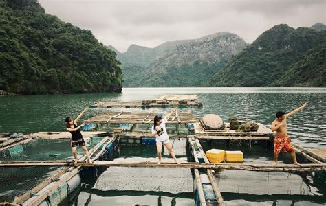 Tra Bau Area In Lan Ha Bay For Kayaking And Fishing Village