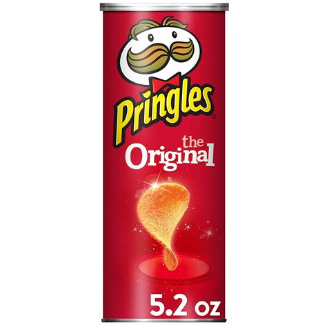 Pringles Original Stonyfield Organic Snack Craving Potato Crisps