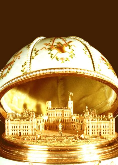 Detail From The Gatchina Palace Fabergé Egg 1901 Gatchina Faberge