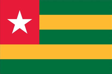 Togo Flag For Sale Buy Togo Flag Online